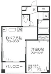 アクロポリス亀有の物件間取画像